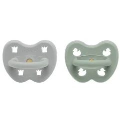 Schnuller 2er-Pack kiefergerecht "grey & sage" ab 3M