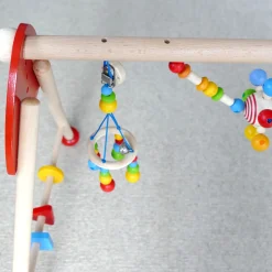Spieltrapez Holz Regenbogen