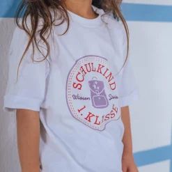 T-Shirt Schulkind Lavendel 116/128