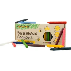 12 Wachsmalstifte aus Bienenwachs