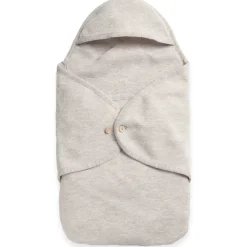 Walk-Einschlagdecke für Babyschale natur