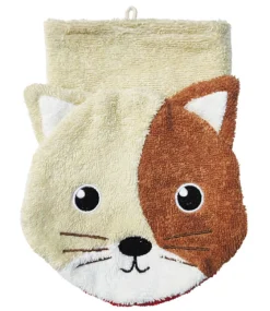Waschhandschuh - Katze