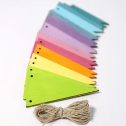 Wimpelkette Pastell