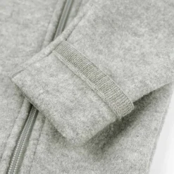 Wollwalk-Zippoverall grau 62/68