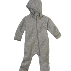 Wollwalk-Zippoverall grau 62/68