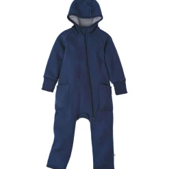 Wollwalk-Zippoverall indigo 62/68