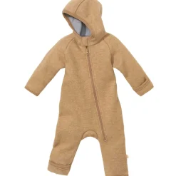 Wollwalk-Zippoverall karamell 62/68