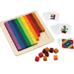 Zählwürfel bunt